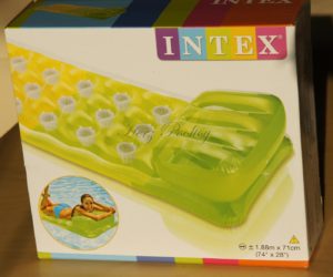 Aufblasbare Luftmatratze INTEX Pocket Lounge Grün ~188x72 cm