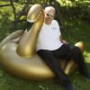 XXL goldener Schwan – Bild 12