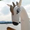 XXL weiß/goldener Pegasus – Bild 5