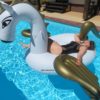 XXL weiß/goldener Pegasus – Bild 3