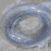 Schwimmreifen "Glitzer" Style mit silbernen Glitzer – Bild 3