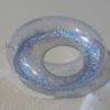 Schwimmreifen "Glitzer" Style mit silbernen Glitzer – Bild 2