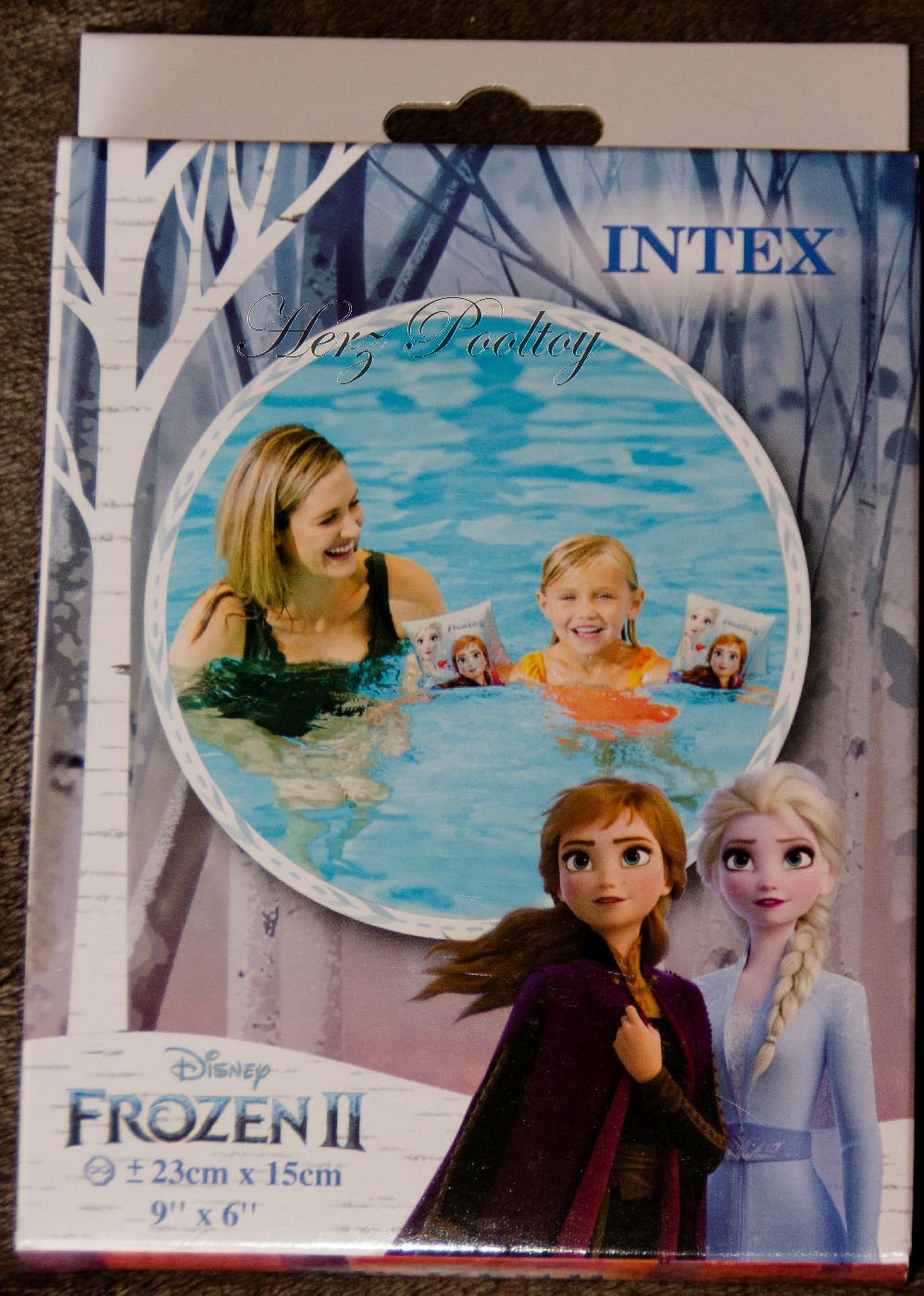 Motiv Eiskönigin Schwimmhilfe INTEX Disney Frozen II Schwimmflügel 23cmx15cm 