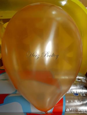 Luftballons mit 45 cm (18") Durchmesser in Gold 10 Stk