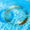Schwimmreifen "Glitzer" Style mit goldenem Glitzer – Bild 10