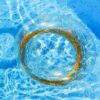 Schwimmreifen "Glitzer" Style mit goldenem Glitzer – Bild 9