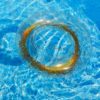 Schwimmreifen "Glitzer" Style mit goldenem Glitzer – Bild 8