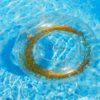 Schwimmreifen "Glitzer" Style mit goldenem Glitzer – Bild 13