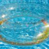 Schwimmreifen "Glitzer" Style mit goldenem Glitzer – Bild 5