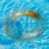 Schwimmreifen "Glitzer" Style mit goldenem Glitzer – Bild 11