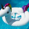 Aufblasbarer Baby Schwimmreifen "Einhorn" Style ~60 cm Durchmesser – Bild 2