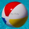 Wasserball 4 Färbig ~51 cm Durchmesser – Bild 6