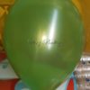 Luftballons mit 45 cm (18") Durchmesser in Grün 10 Stk – Bild 3