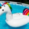 Aufblasbares Schwimmtier "Einhorn" ~180x100x90 cm – Bild 8