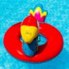 Aufblasbarer Schwimmreifen "Papagei" Design – Bild 6