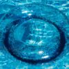 Schwimmreifen "Glitzer" Style mit blauem Glitzer – Bild 3