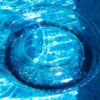 Schwimmreifen "Glitzer" Style mit blauem Glitzer – Bild 2