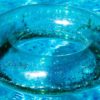 Schwimmreifen "Glitzer" Style mit grünem Glitzer – Bild 3