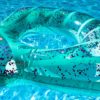 XL Schwimmreifen "Glitzermuschel" Hellblau – Bild 6