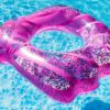 XL Schwimmreifen "Glitzermuschel" Pink – Bild 7