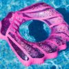 XL Schwimmreifen "Glitzermuschel" Pink – Bild 4