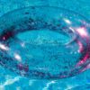 Schwimmreifen "Glitzer" Style mit rotem Glitzer – Bild 4