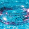 Schwimmreifen "Glitzer" Style mit rotem Glitzer – Bild 2