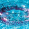 Schwimmreifen "Glitzer" Style mit rotem Glitzer – Bild 6