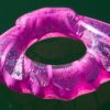 XL Schwimmreifen "Glitzermuschel" Pink – Bild 3