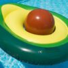 Aufblasbare Luftmatratze "Avocado" ~165x130 cm + Wasserball mit ~45 cm Durchmesser – Bild 8