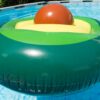 Aufblasbare Luftmatratze "Avocado" ~165x130 cm + Wasserball mit ~45 cm Durchmesser – Bild 6