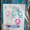 XL Schwimmreifen "Federn" Style  Blau – Bild 8