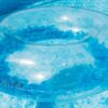 XL Schwimmreifen "Federn" Style  Blau – Bild 4
