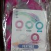 XL Schwimmreifen "Federn" Style  Rot – Bild 7