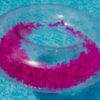 XL Schwimmreifen "Federn" Style  Rot – Bild 3