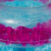 Großer Schwimmreifen "Federn" Style  Rot – Bild 5