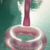 XL Schwimmreifen "Glitzer Flamingo" Style – Bild 4