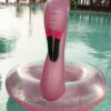 XL Schwimmreifen "Glitzer Flamingo" Style – Bild 3