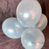 Luftballons mit 30 cm (12") Durchmesser in Weiß 10 Stk – Bild 2