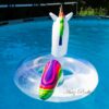 Schwimmreifen "Glitzer Einhorn" Style – Bild 2