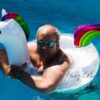 Schwimmreifen "Glitzer Einhorn" Style – Bild 5