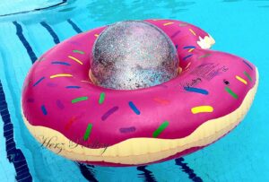 Kombiangebot "Donut mit Biss" Style + Glitzer Wasserball