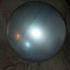 Bobo- / Folien- / Luftballon 32" (80 cm) in Silber – Bild 4