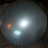 Bobo- / Folien- / Luftballon 32" (80 cm) in Silber – Bild 2