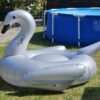 XXL silberner Schwan ~183 x 162 x 117 cm – Bild 6
