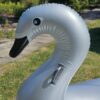 XXL silberner Schwan ~183 x 162 x 117 cm – Bild 8
