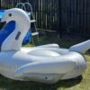 XXL silberner Schwan ~183 x 162 x 117 cm – Bild 2
