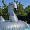 XXL silberner Schwan ~183 x 162 x 117 cm – Bild 3