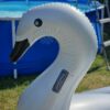 XXL silberner Schwan ~183 x 162 x 117 cm – Bild 9