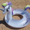 XL Schwimmreifen "Glitzer Pony" Style – Bild 4